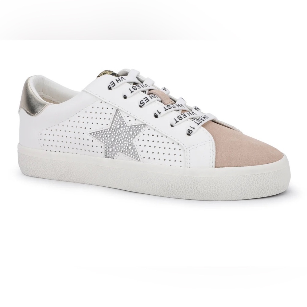 Vintage Havana Gadol Camel Rhinestone Sneaker | Size 8| Used Great Condition